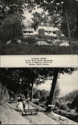 Balsam Lodge, In the Great Smoky Mountains Postcard