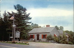 Maine's Massachusetts House Postcard