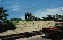 Lookout - Highest Point in Provincetown Massachusetts Postcard Postcard Postcard