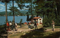 Word of Life Island Schroon Lake, NY Postcard Postcard Postcard