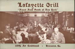 Lafayette Grill Brunswick, GA Postcard Postcard Postcard