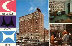 Carpenter Motor Hotel Postcard