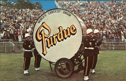 World's Largest Drum, Purdue University West Lafayette, IN Postcard Postcard Postcard