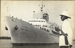 S.S. New Bahama Star Postcard