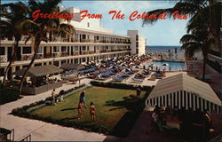 Greetings From the Colonial Inn Postcard