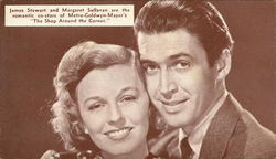James Stewart and Margaret Sullavan - "The Shop Around the Corner" Postcard