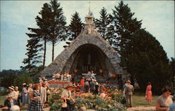 Shrine of Our Lady of Lourdes Postcard