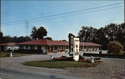 Cardinal Court Motel Postcard