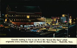 Grand Ole Opry House Nashville, TN Postcard Postcard Postcard