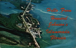 Hello From Howard Johnson's Islamorada, FL Postcard Postcard Postcard