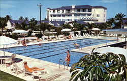Pool Area at Cheeca Lodge Postcard