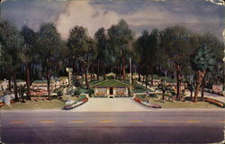 Ocala Motor Court Postcard