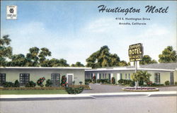 Huntington Motel Postcard