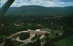 Aerial View of the Henry W. Putnam Memorial Hospital Bennington, VT Postcard Postcard Postcard