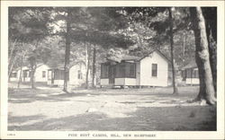 Pine Rest Cabins Hill, NH Postcard Postcard Postcard