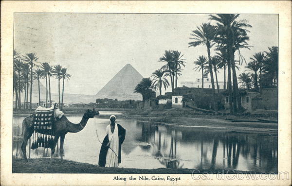 Along the Nile Cairo Egypt Africa