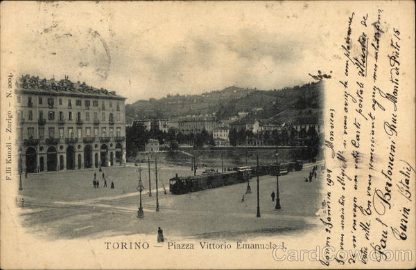 Piazza Vittorio Emanuele Turin Italy