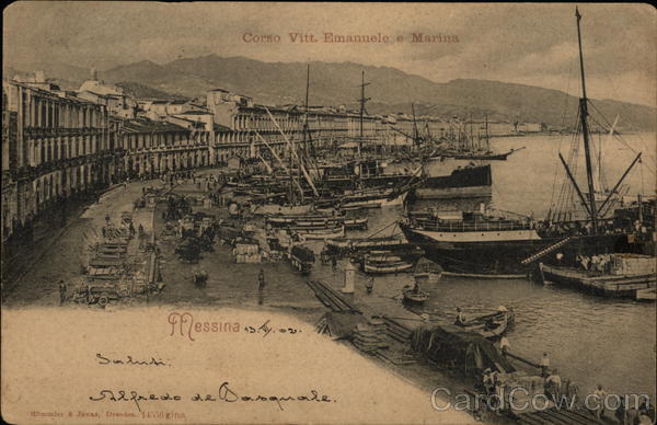 Corso Vitt. Emanuele e Marina Messina Italy