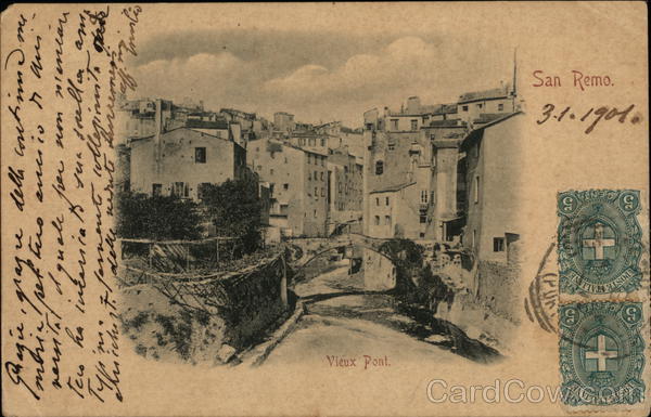 Vieux pont San Remo Italy