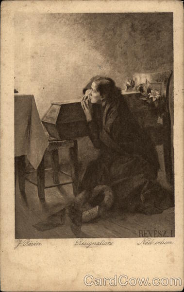 Resignation by F. Revesz Art