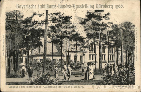 Bayerische Jubilaums-Landes-Ausstellung Nurnberg 1906 Nuremberg Germany