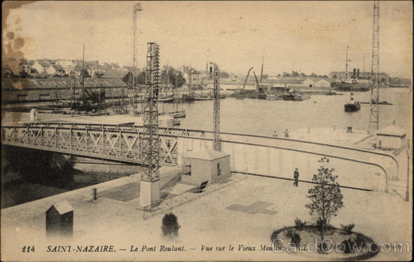 Le Pont Roulant Saint-Nazaire France