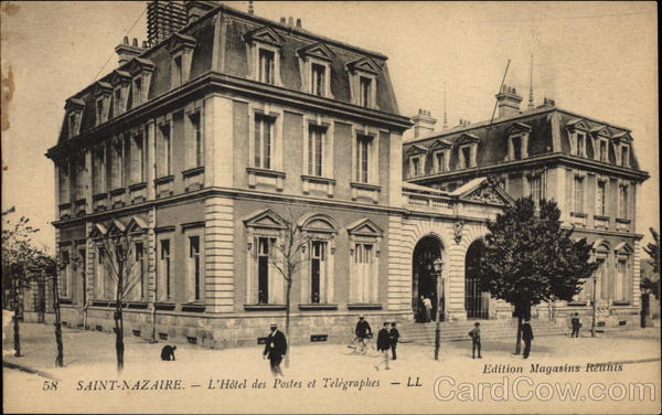 L'Hotel des Postes et Telegraphes Saint-Nazaire France