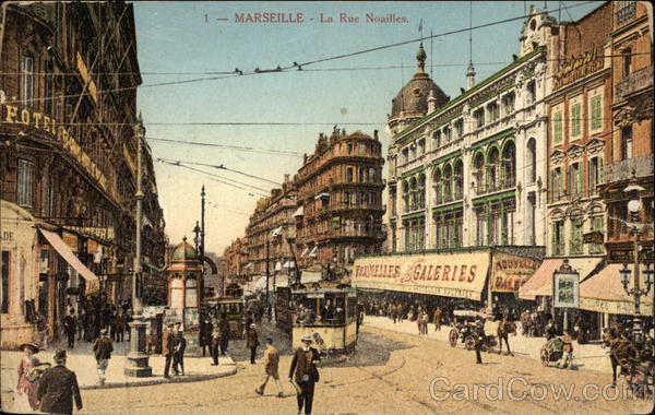 La Rue Noailles Marseille France
