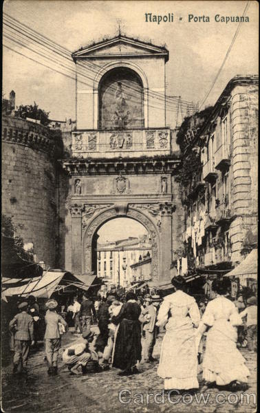Porta Capuana Naples Italy