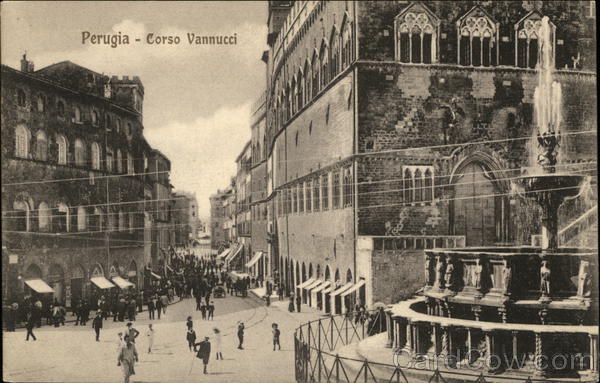 Corso Vannucci Perugia Italy