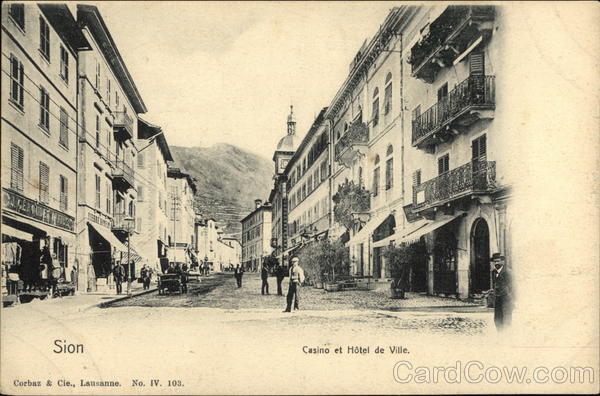 Casino et Hotel de Ville Sion Switzerland