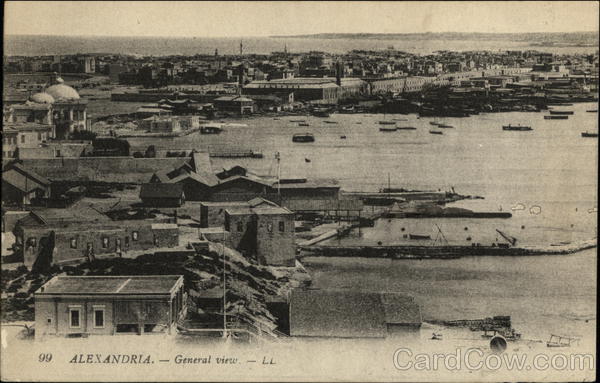 General View Alexandria Egypt Africa