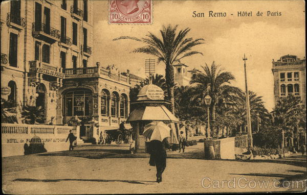 Hotel de Paris San Remo Italy