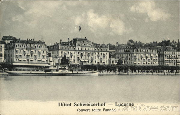 Hotel Schweizerhof Lucerne Switzerland