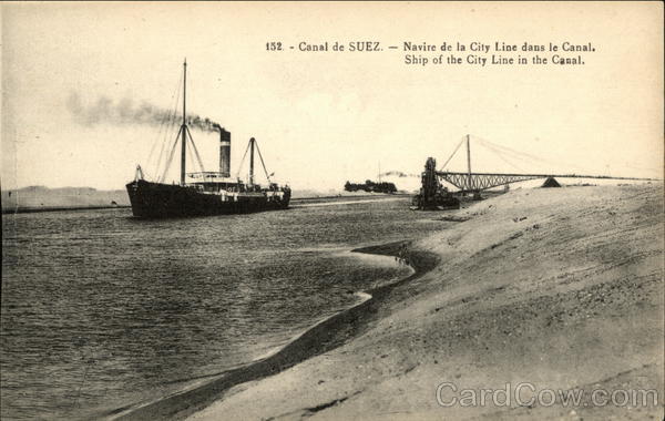 Canal de Suez Egypt Africa