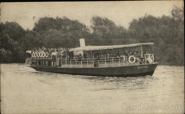 Steam Launch Oxford Riverboats
