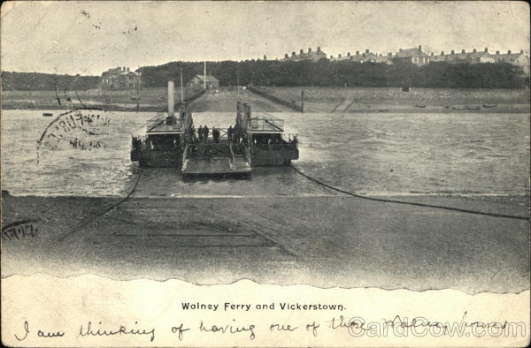 Walney Ferry and Vickerstown Isle of Walney Great Britain