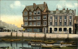 View from royal Avenue Gardens Postcard
