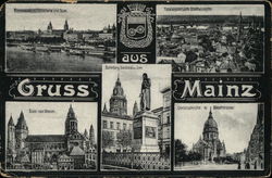 Greetings from Mainz Postcard