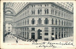 Galleria Umberto I Napoli, Italy Postcard Postcard