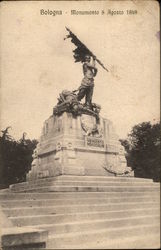 Monumento 8 Agosto 1848 Postcard