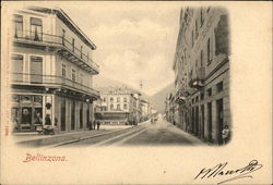 Street Scene Postcard