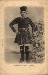 Rigattiere di Cagliari (Sardegna) Postcard