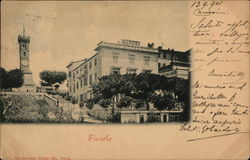 Aurora Hotel Fiesole, Italy Postcard Postcard