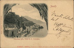 Panorama dalla Grotta di S. Cristofano Postcard