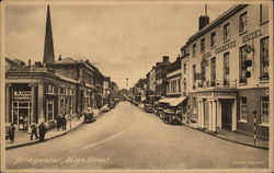 High Street Bridgwater, United Kingdom Somerset Postcard Postcard