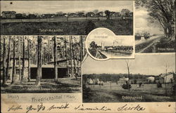 Gruss aus Friedrichsthal Mark Postcard