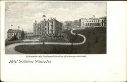 Hotel Wilhelma Wiesbaden Postcard