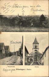 Wossingen aus der Vogelschau Germany Postcard Postcard