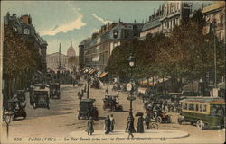 La Rue Royale prise vers la Place de la Concorde Postcard